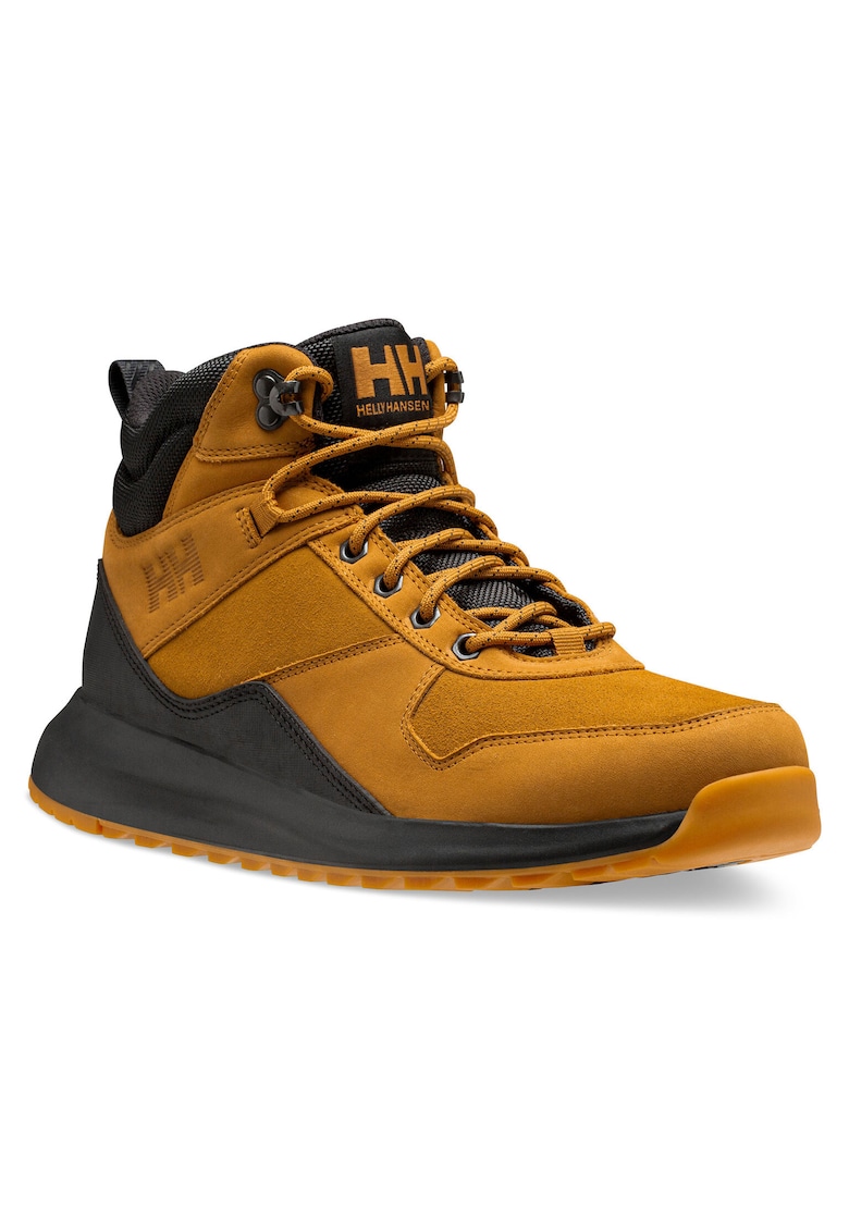 Bocanci trekking barbati 11985 - Textil - Maro