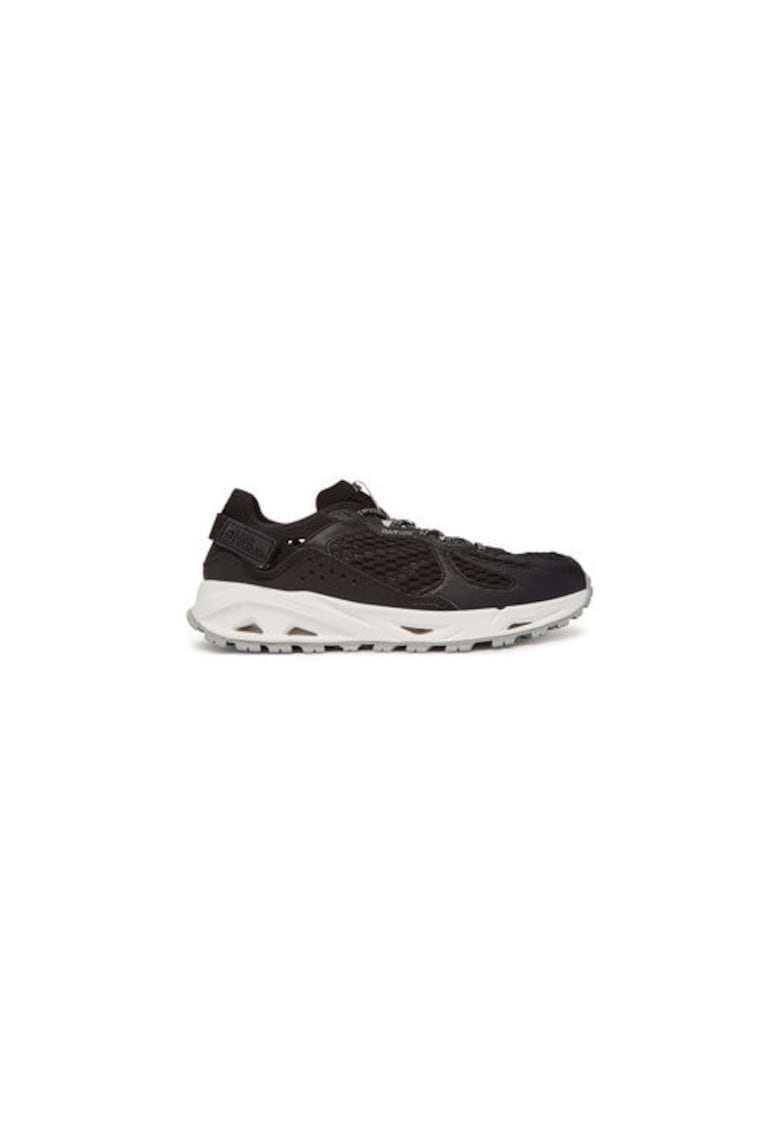 Bocanci trekking barbati A64081 - Textil - Negru - Negru