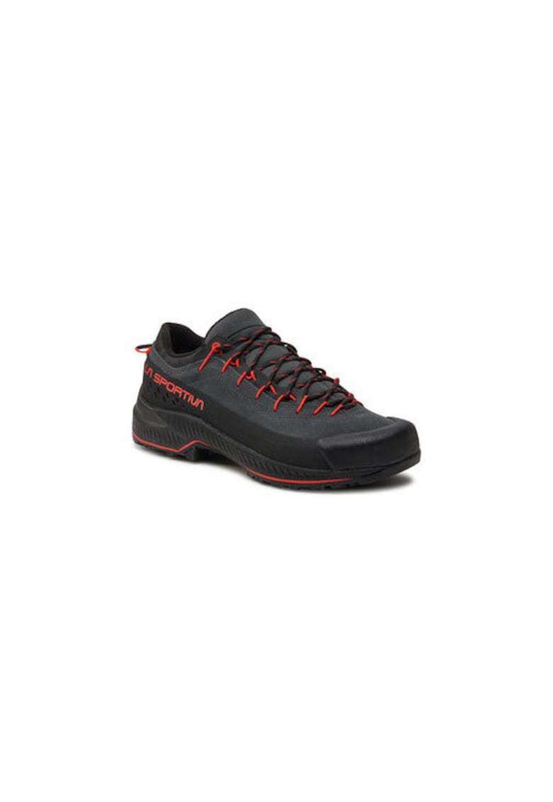 Pantofi sport barbati - trekking - piele naturala - negru -