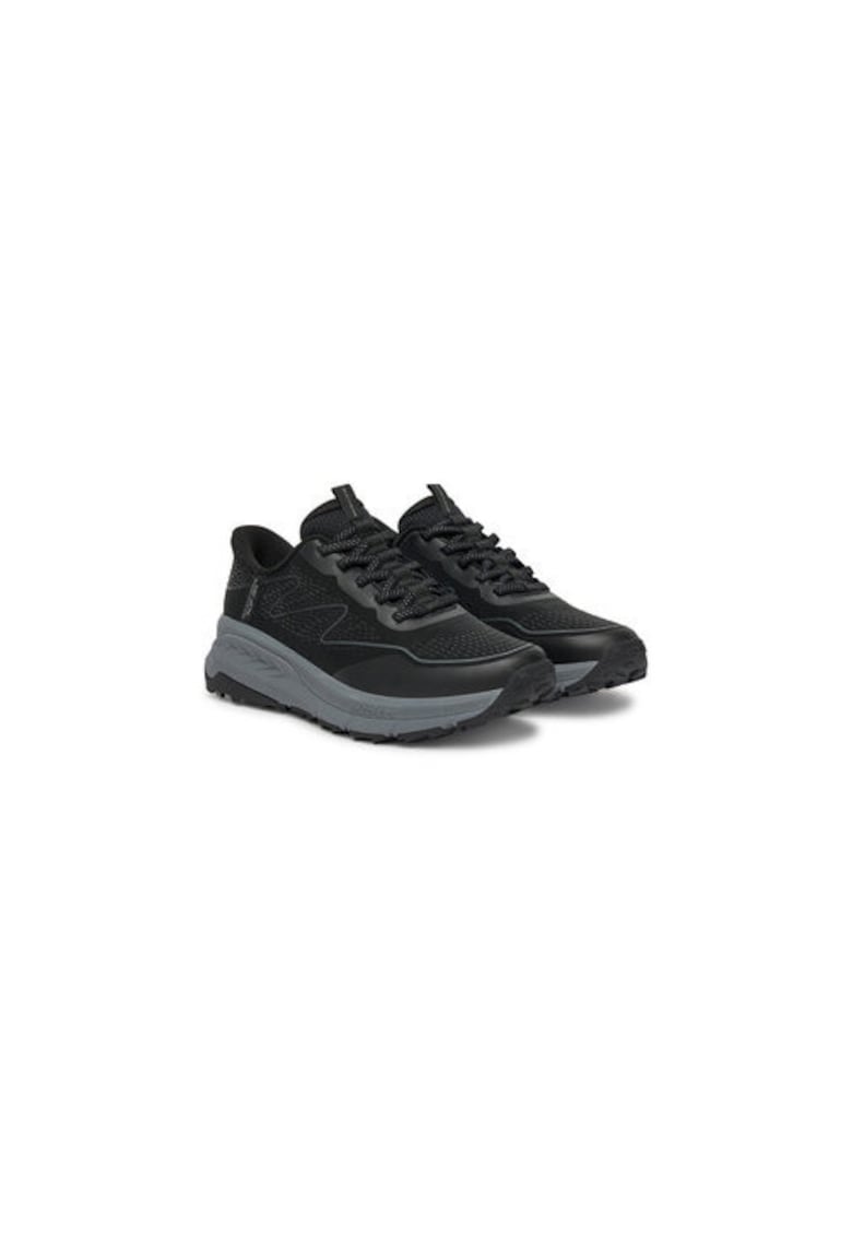 Bocanci trekking barbati 237685 - Textil - Negru