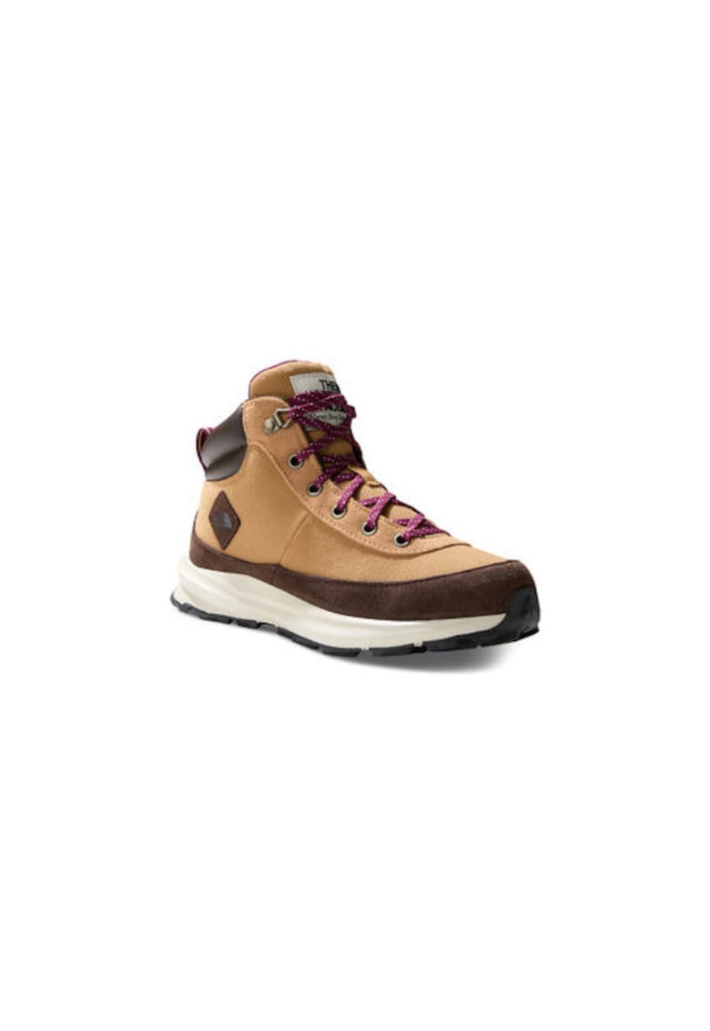 Bocanci trekking unisex NF0A7W5ZOHU1 - Piele naturala - Maro