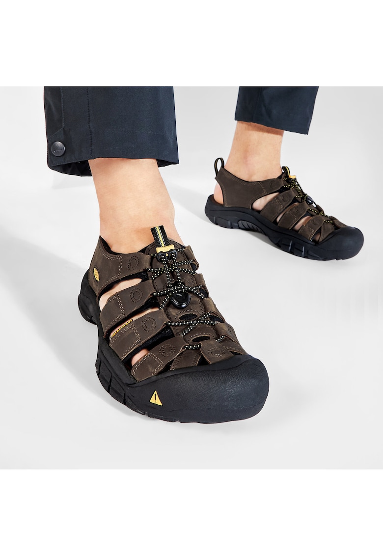 Sandale barbati 1001870 - Piele naturala - 44.5 EU - Maro