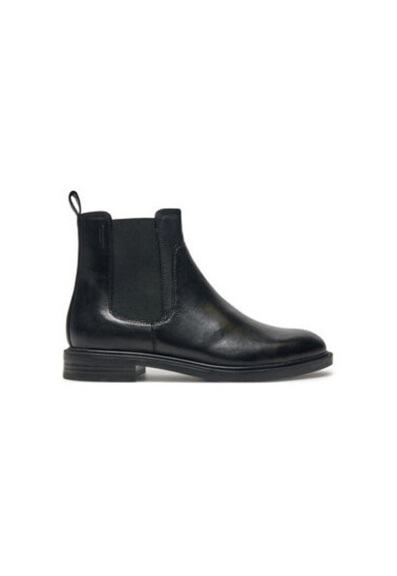 Botine dama 5603-001-20 - Piele naturala - 39 EU - Negru