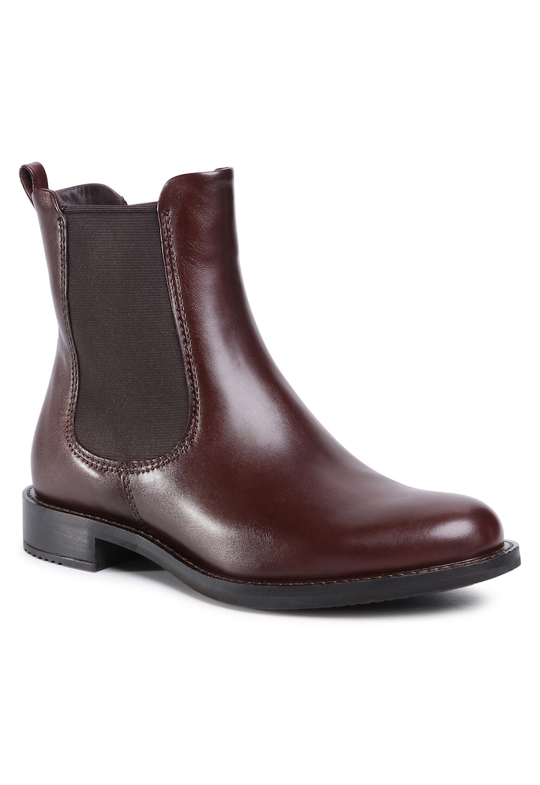 Ecco Botine dama 207697478 - Piele naturala - Maro