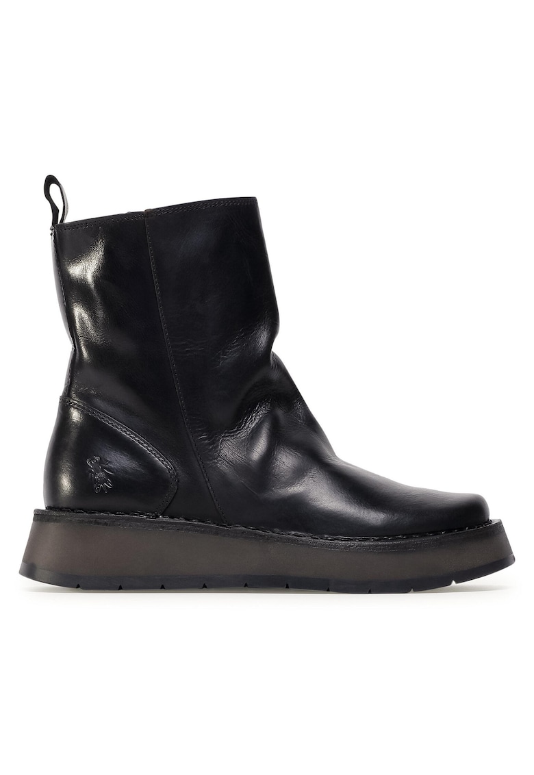 Botine dama RENO053FLY - Piele naturala - 36 EU - Negru