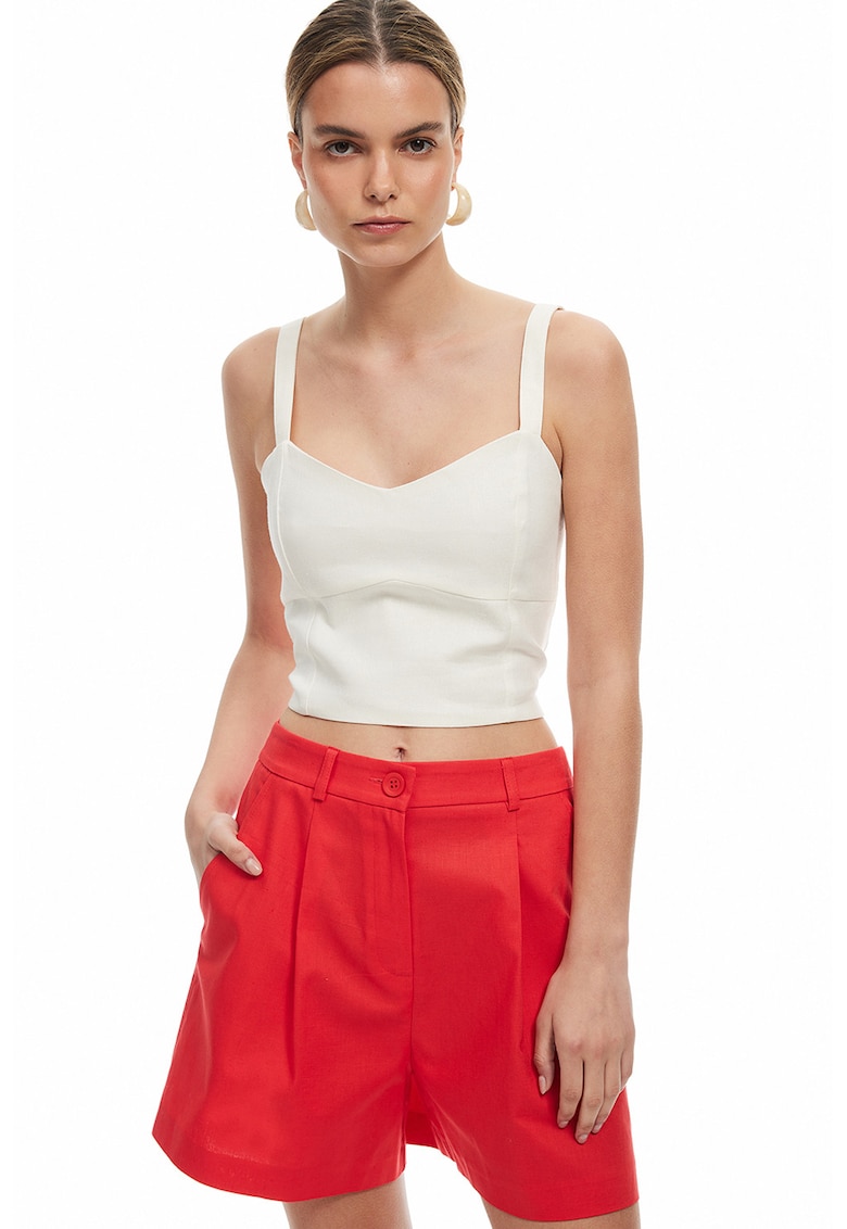 Tricou crop uni