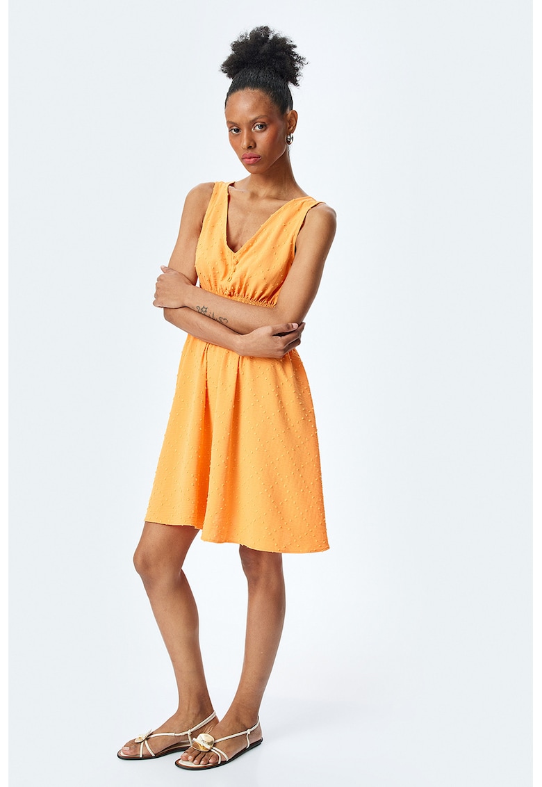 Rochie mini cu decolteu in V