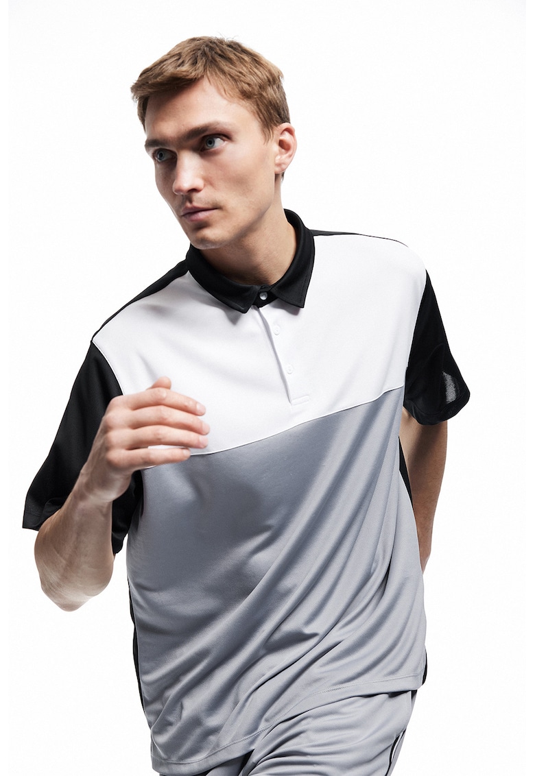 Tricou polo colorblock Tricou polo colorblock