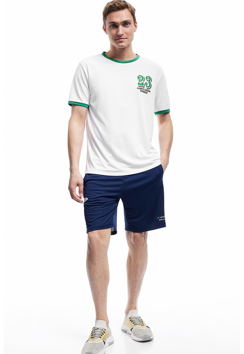 Tricou cu detalii contrastante Tricou cu detalii contrastante