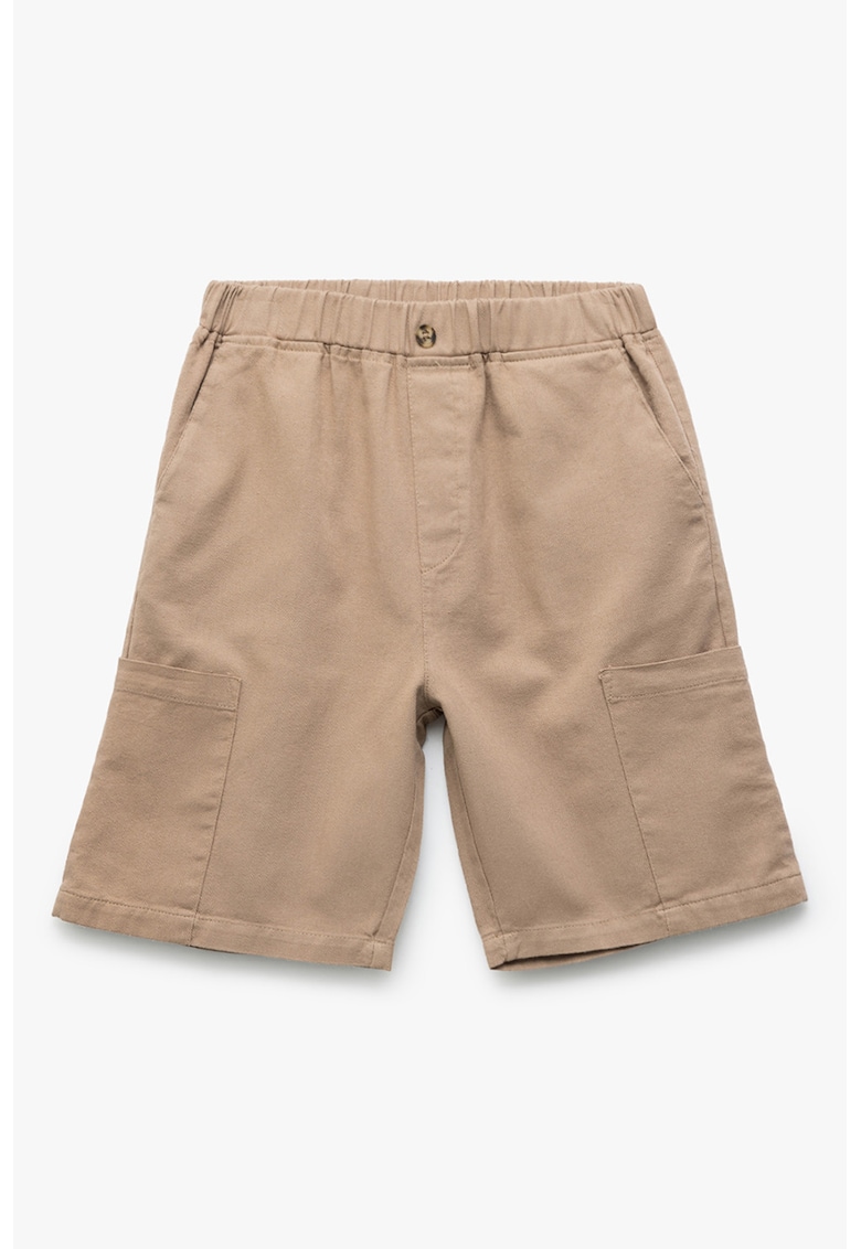 Pantaloni scurti din bumbac cu buzunare Pantaloni scurti din bumbac cu buzunare