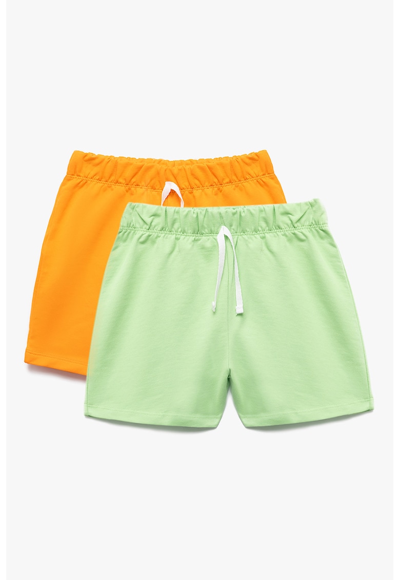 Set de pantaloni scurti cu snur de ajustare - 2 perechi