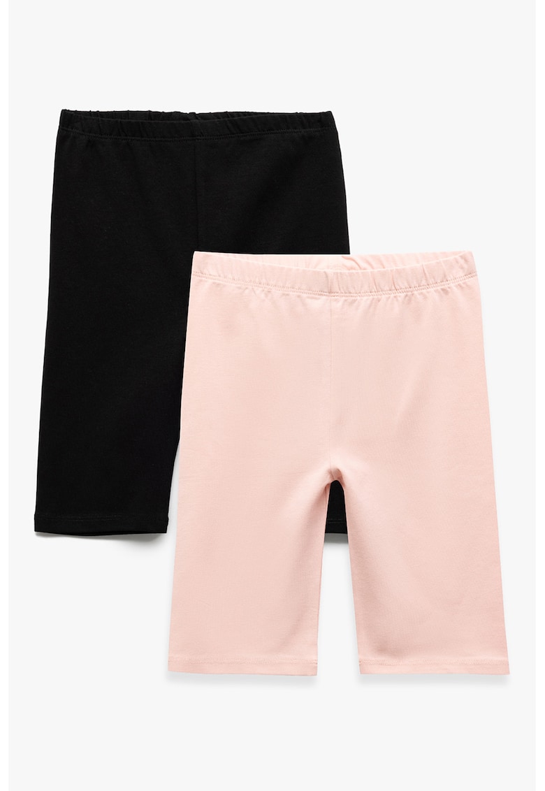 Set de colanti scurti cu talie elastica - 2 piese