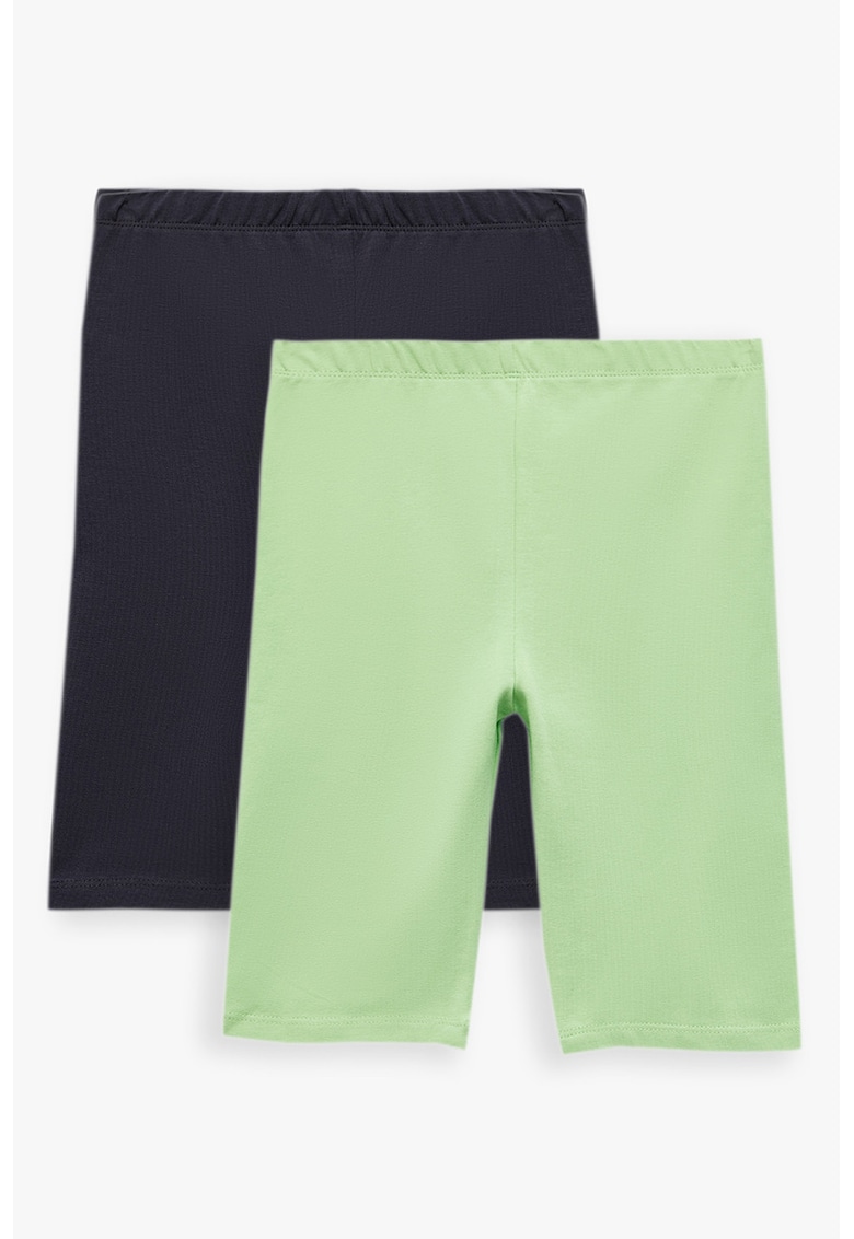 Set de colanti scurti cu talie elastica - 2 piese