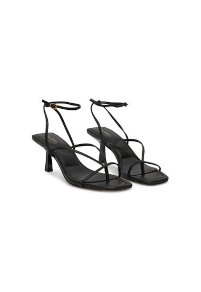 Sandale dama  14028309 - Piele ecologica - Negru