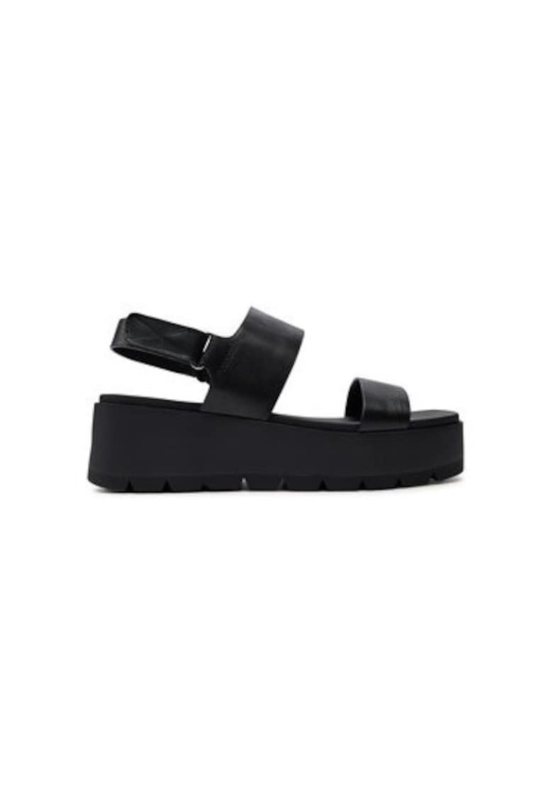 Sandale dama 13713120 - Piele ecologica - Negru - Negru