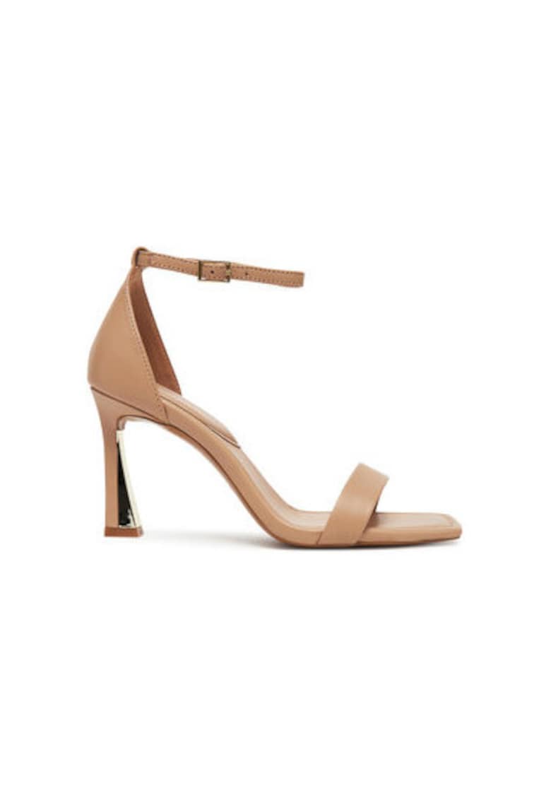 Sandale dama 13728095 - Piele naturala - Bej - Bej