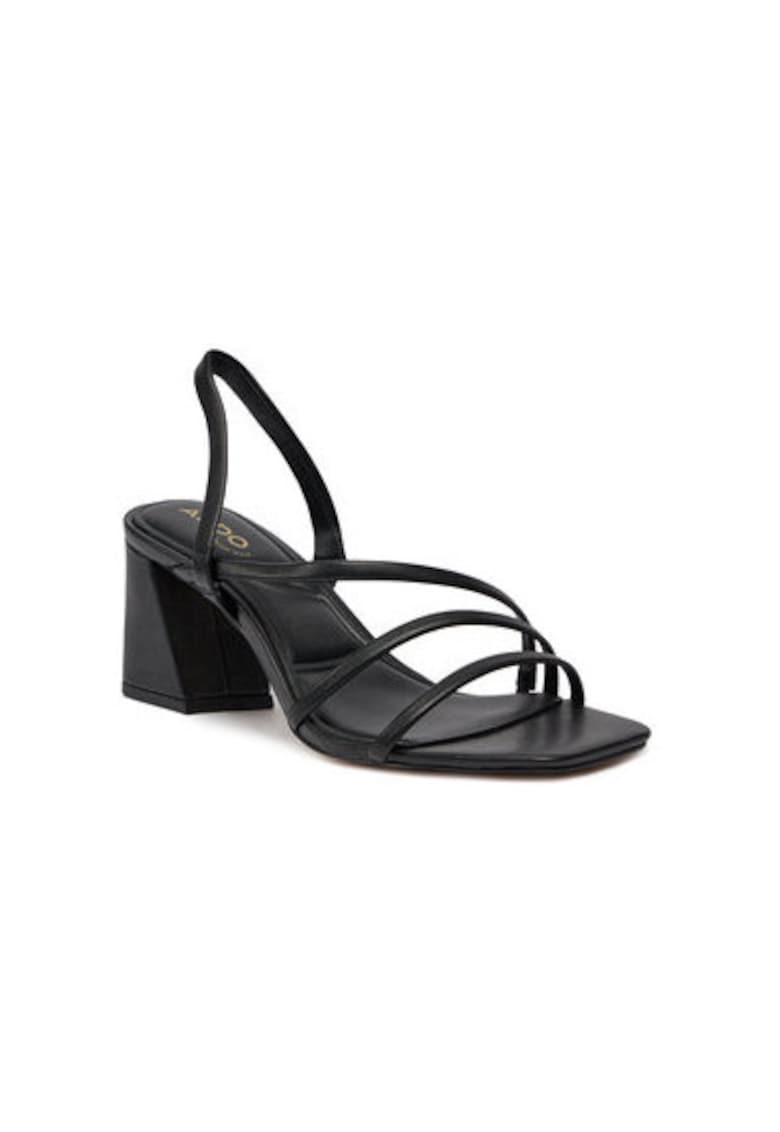 Sandale dama 13706599 - Piele ecologica - Negru - Negru