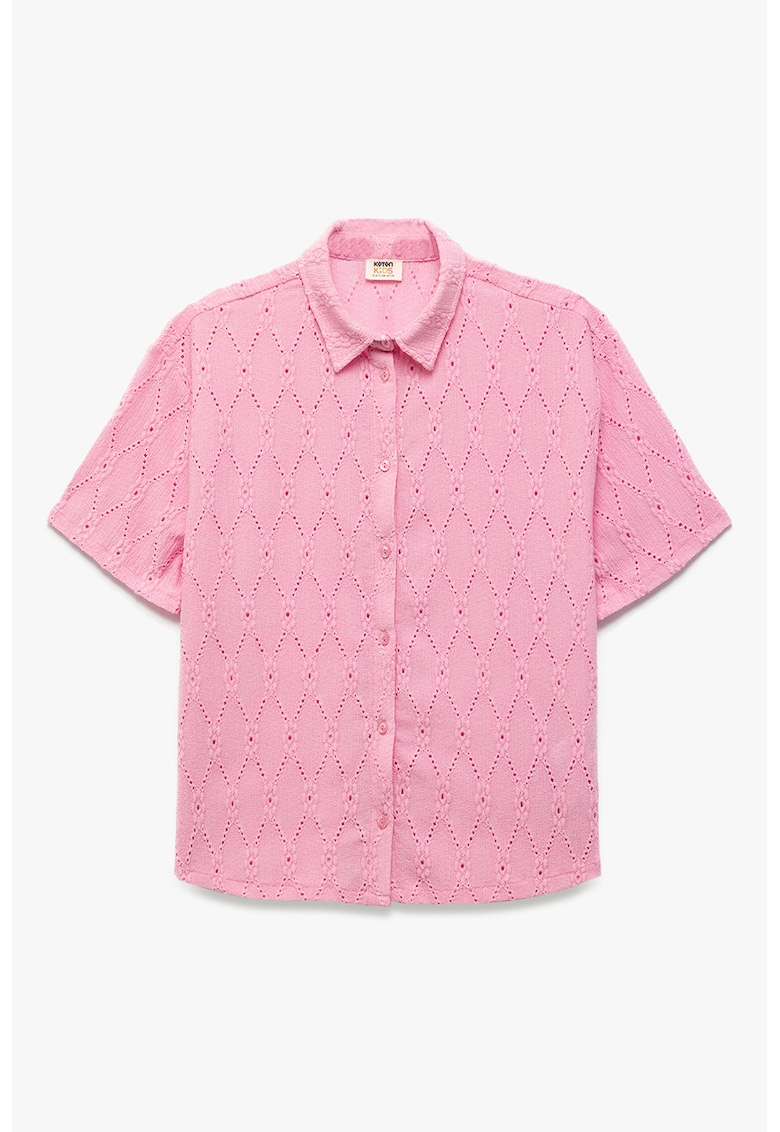 Camasa cu detalii brodate