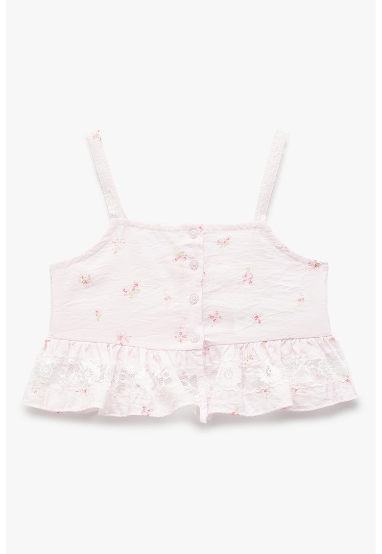 Top evazat cu nasturi