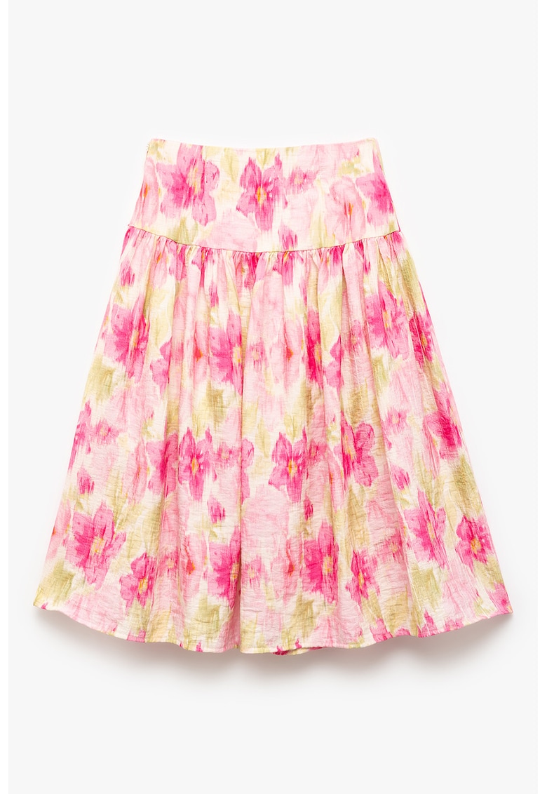 Fusta mini cu imprimeu floral