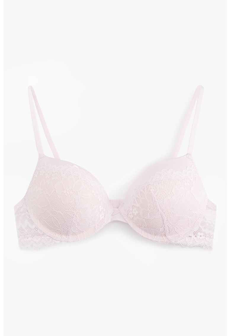 Sutien cu burete si detalii de dantela