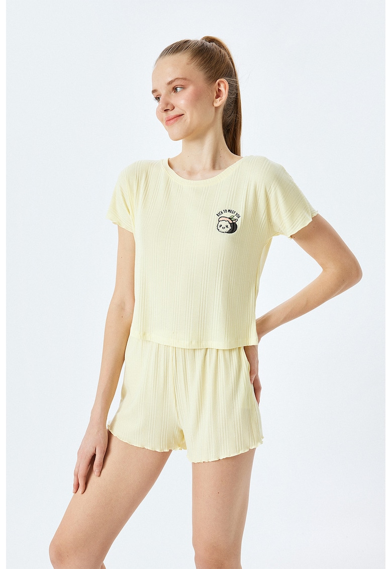 Pijama scurta din amestec de modal