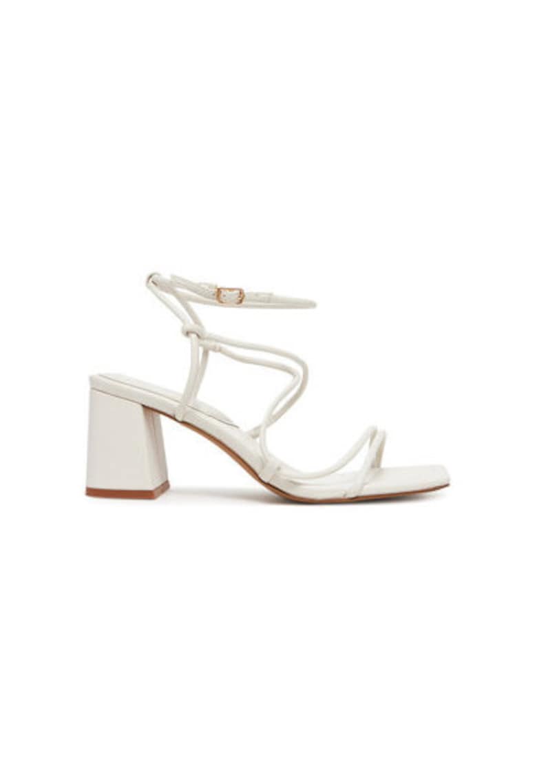 Sandale dama 13768226 - Piele ecologica - Alb - Alb