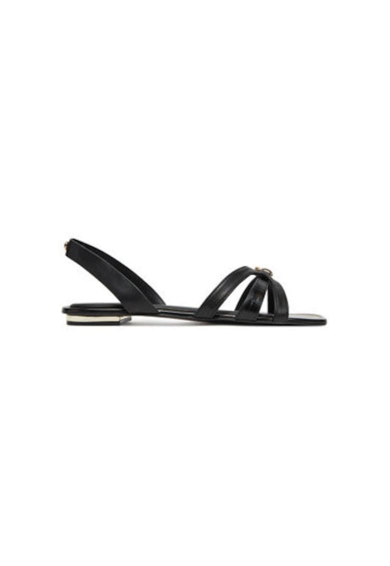 Sandale dama 13917623 - Piele ecologica - Negru - Negru