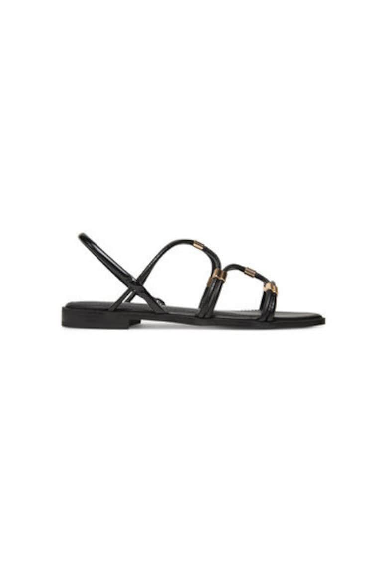 Sandale dama 13804480 - Piele naturala - Negru