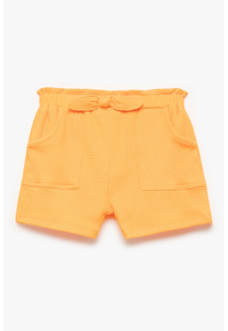 Pantaloni scurti cu aspect texturat