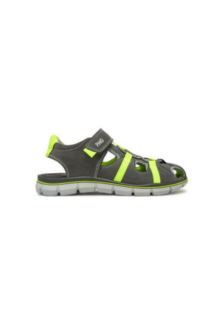 Sandale barbati 7895422 - Piele naturala - Gri - Gri