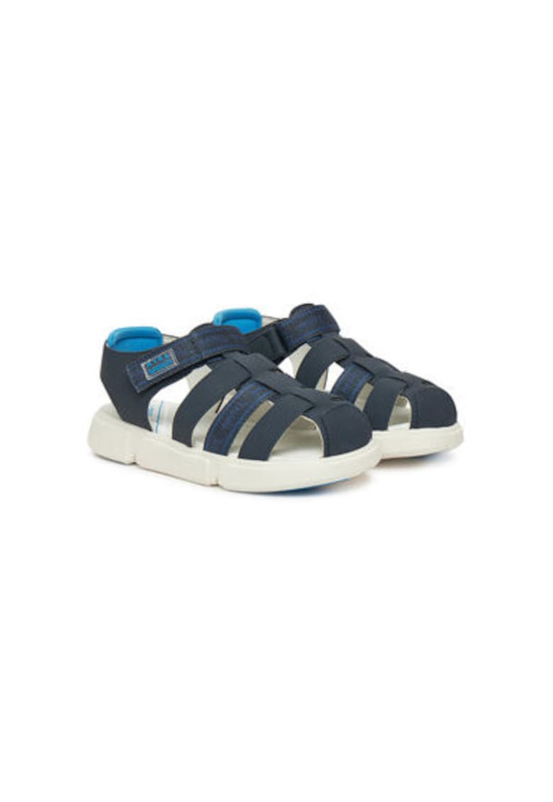 Sandale barbati 45651 - Piele ecologica - Bleumarin - Bleumarin