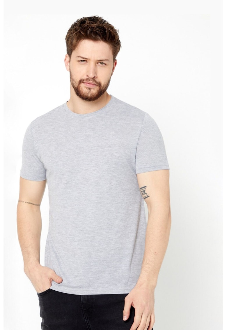 Tricou uni din bumbac Tricou uni din bumbac