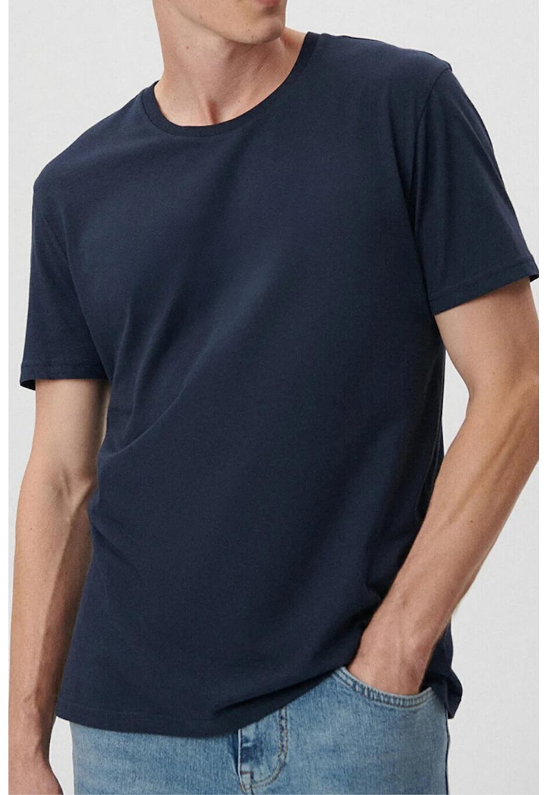 Tricou uni din bumbac Tricou uni din bumbac