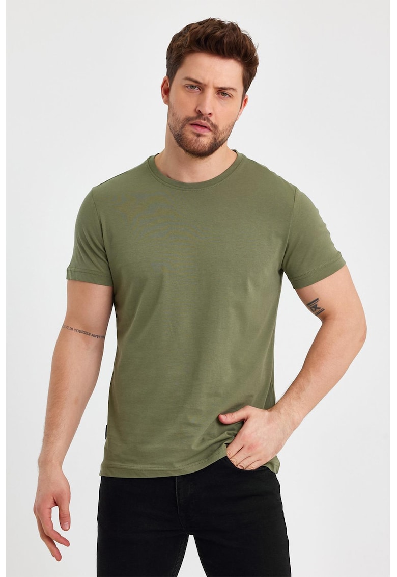 Tricou uni din bumbac Tricou uni din bumbac