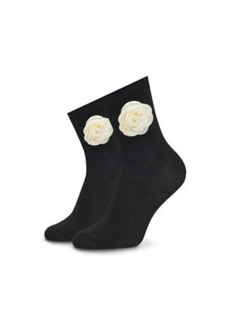 Sosete dama set 2 par - inaltime mare - negru - universal