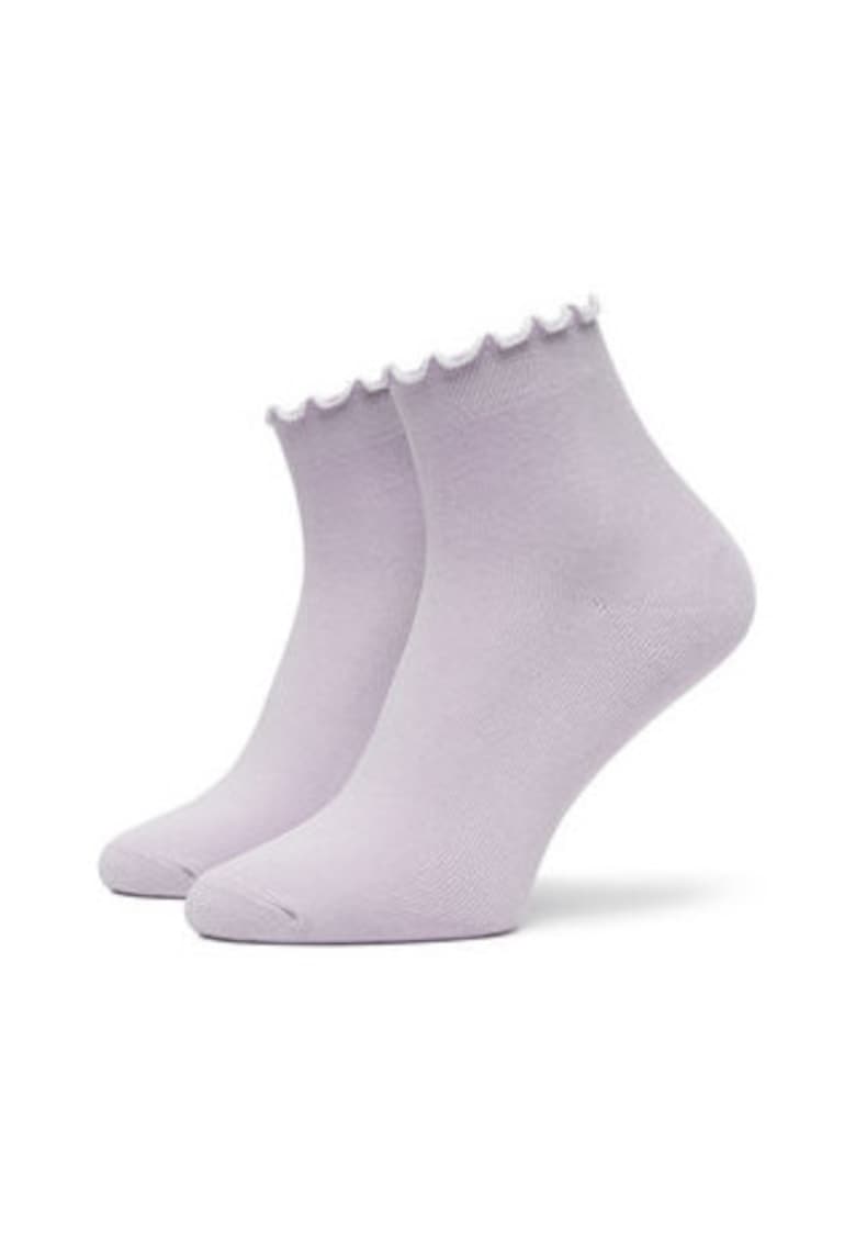 Sosete dama set 2 par - fiolet - roz - universale