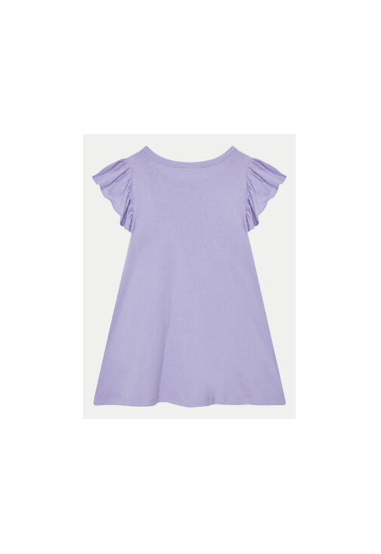 Rochie fete 744470-01 - Bumbac - Mov - Mov