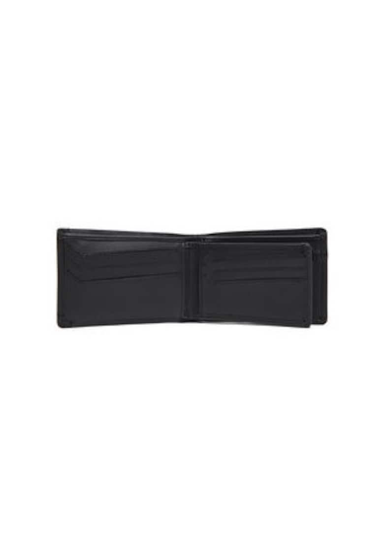 Portofel barbati - model EQYAA03895-KVJ0 - piele naturala - negru