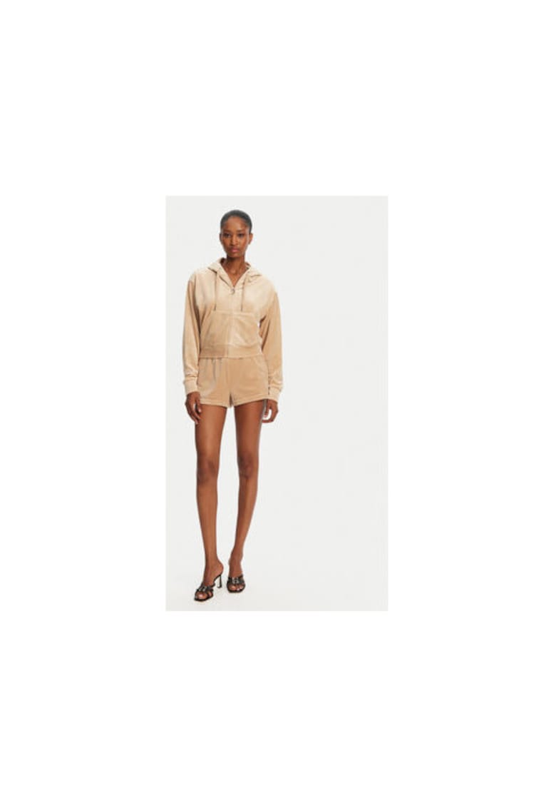 Pantaloni scurti sport dama  JCWH121001 - Poliester/Elastan - Bej