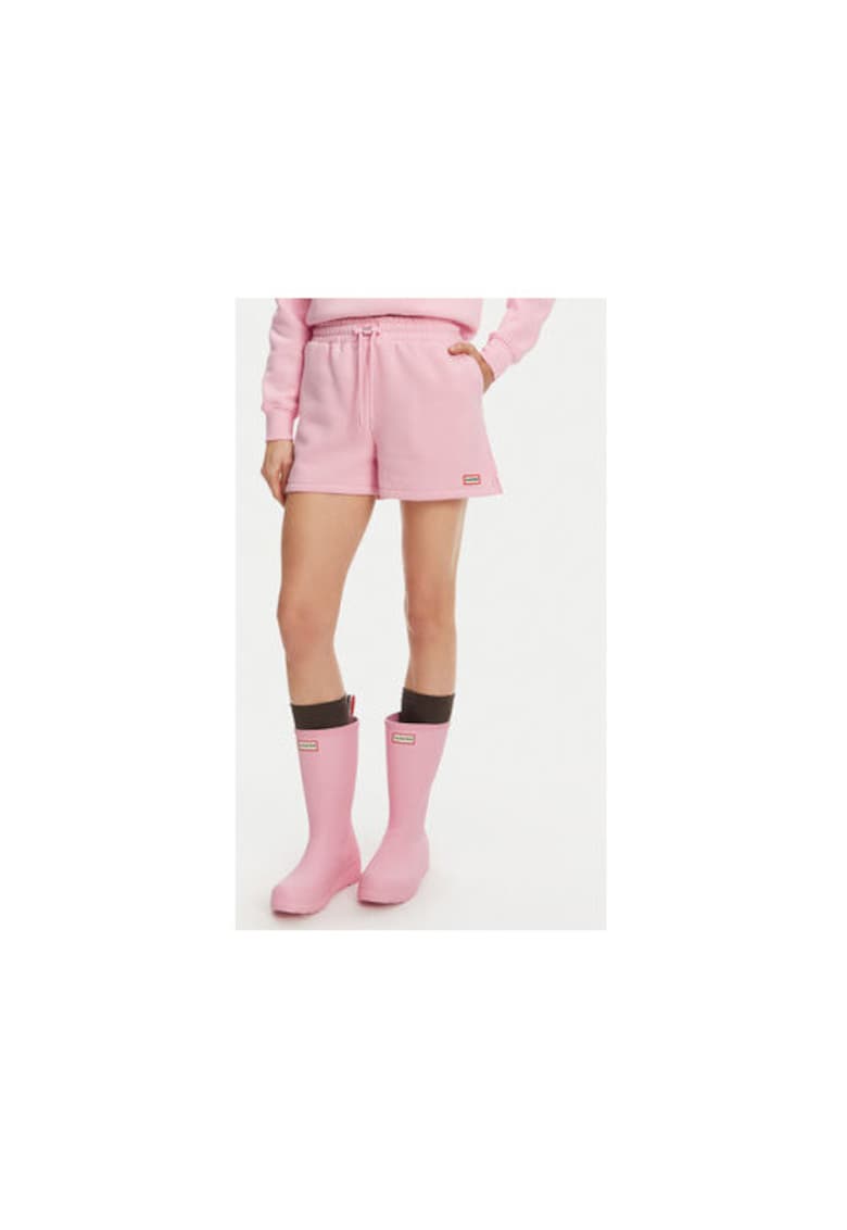 Pantaloni scurti sport dama HARW0058251 - Bumbac/Poliester - Roz