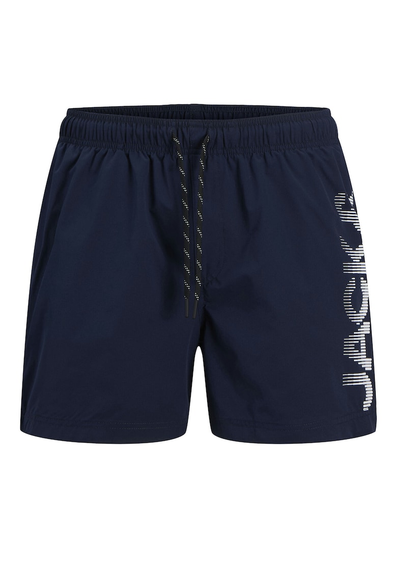 Pantaloni scurti de baie barbati Jack Jones - 12275129 - Poliester reciclat/Poliester - Bleumarin