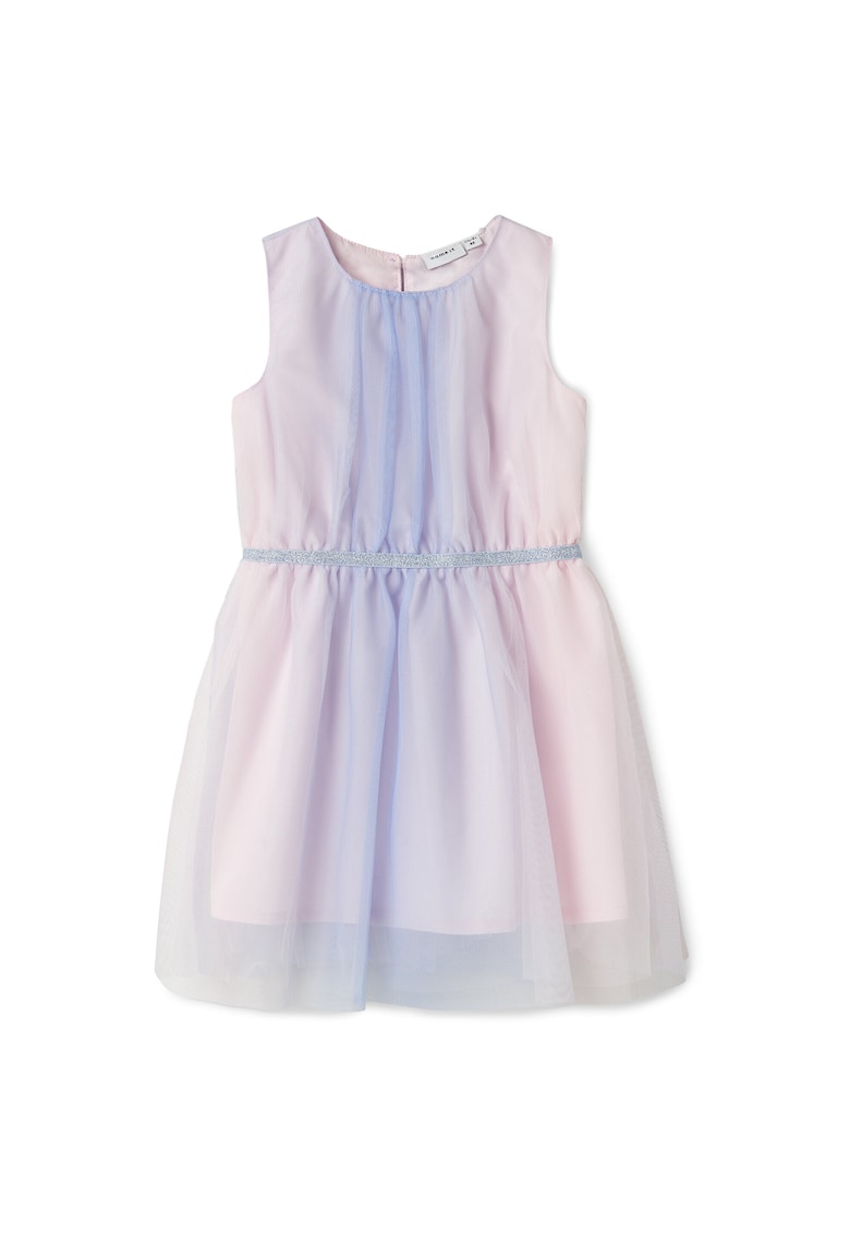 Rochie cu model in degrade - Roz
