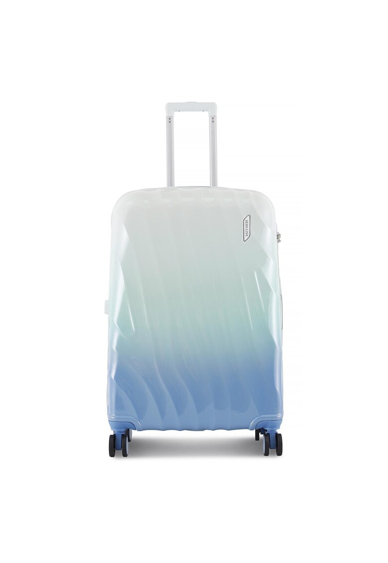 Troler model T5648-3 - colorat - albastru - dimensiuni mari Troler model T5648-3 - colorat - albastru - dimensiuni mari