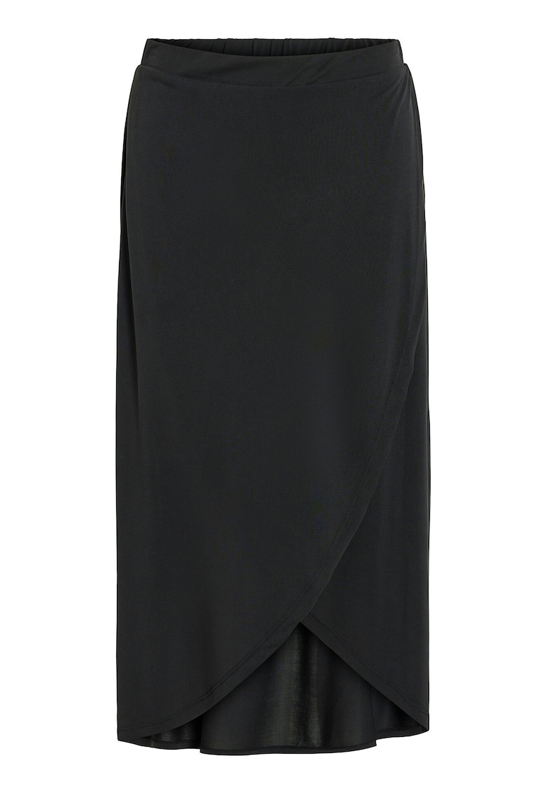Fusta model VILA-14101691 - neagra - 70% modal - 30% poliester
