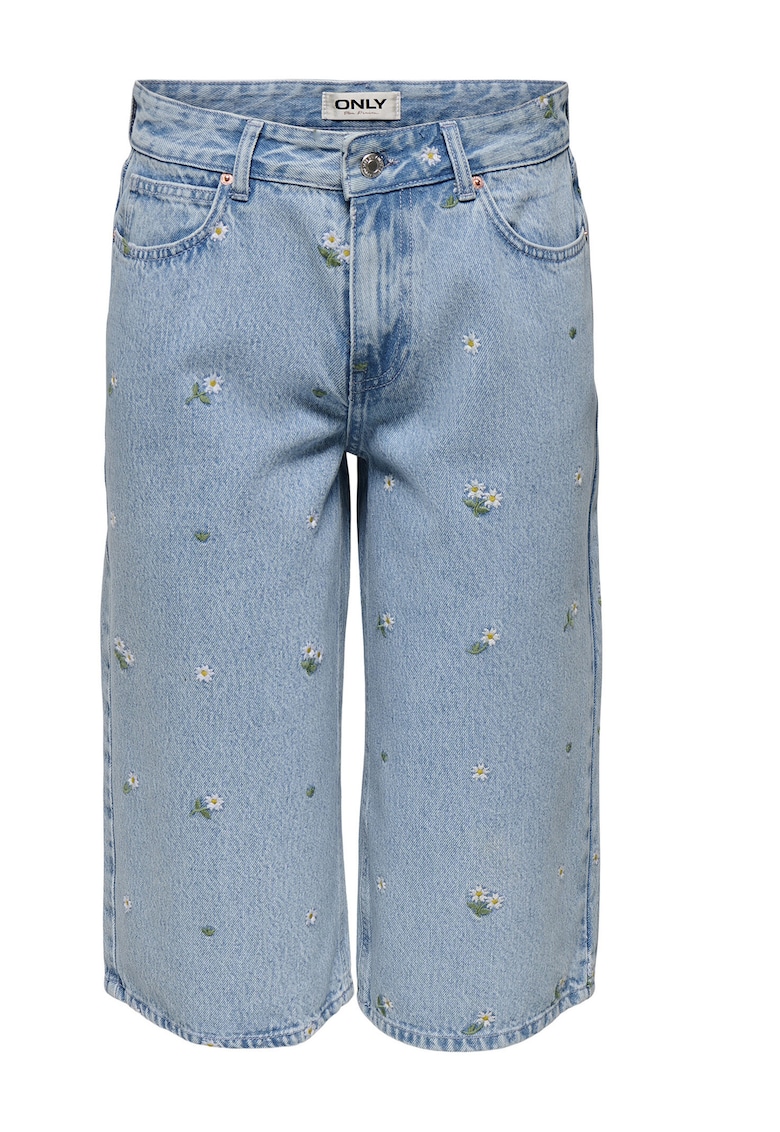 Pantaloni scurti din denim dama 15349519 - Bumbac - Albastru - Albastru