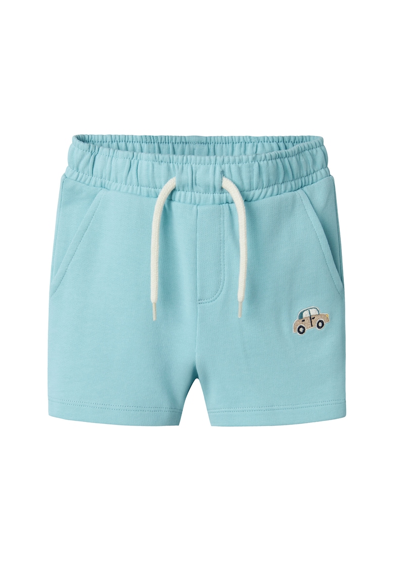 Pantaloni scurti sport baieti  13238144 - Bumbac - Albastru deschis