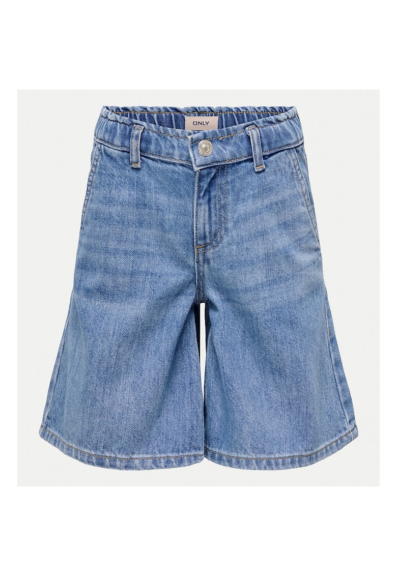 Pantaloni scurti din denim fete  15341488 - Bumbac - Albastru