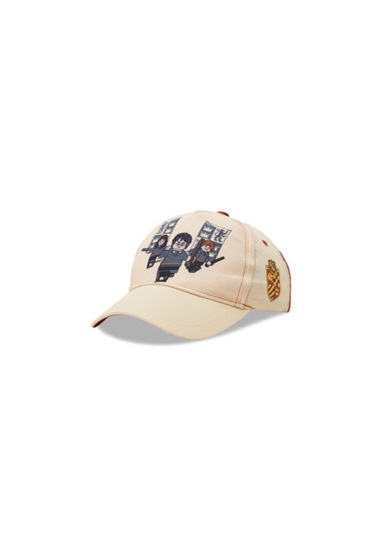 Caciula cu viziera  Ecru - 50-52 cm