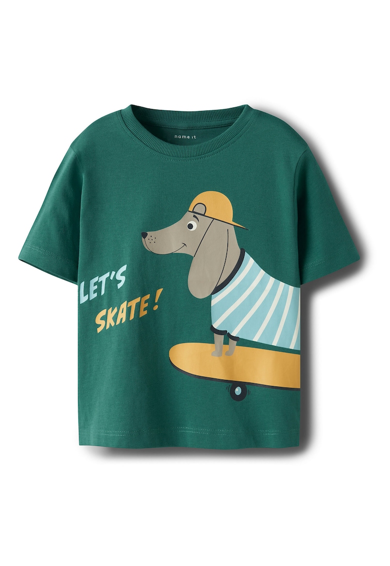 Tricou baieti 13238145 - Bumbac - Verde - Verde